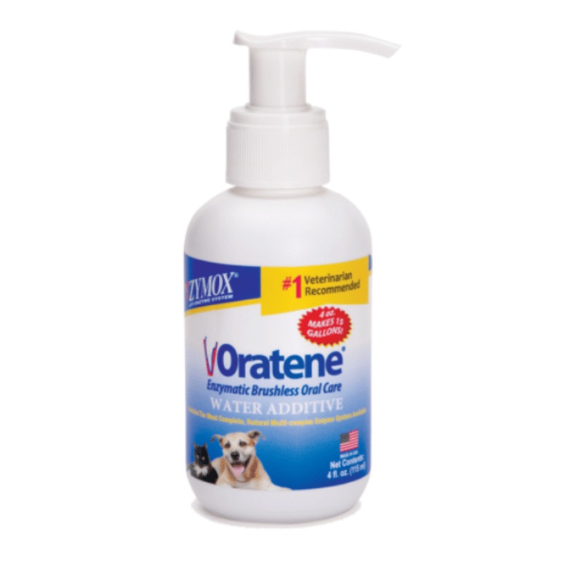 Zymox Oratene Enzymatic Brushless Water Additive - 4 oz