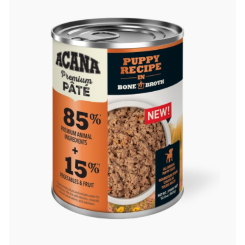 Acana Premium Pat - Puppy Recipe in Bone Broth Canned Dog Food (12.8oz/363g)