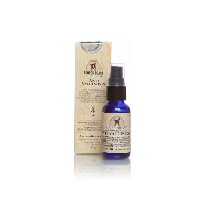 Adored Beast Anti-Vaccinosis Homeopathic Oral Spray for Pets (30ml)