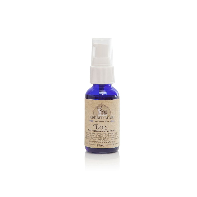 Adored Beast "Your Go 2" Calm & Relief Homeopathic Oral Pump for Pets (30ml)
