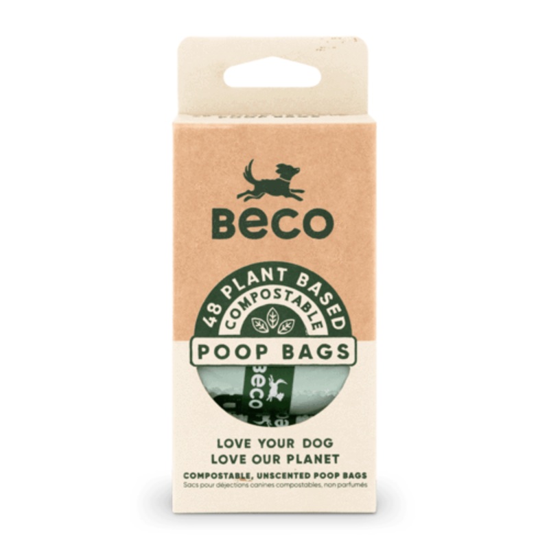 Beco Plant Based Compostable Unscented Poop Bags