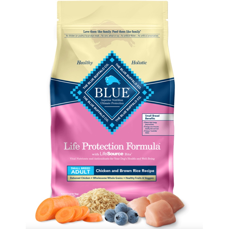 Blue Buffalo Life Protection Chicken & Brown Rice Small Breed Adult Dog Food