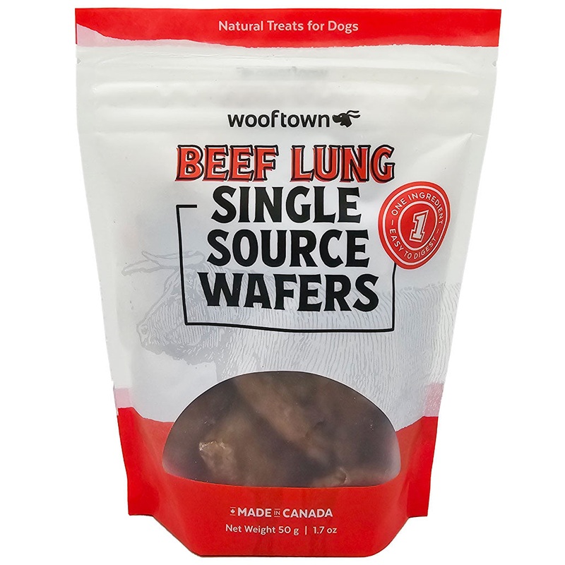 HomeCooked Single Source Air Dried Beef Lung Dog Treats