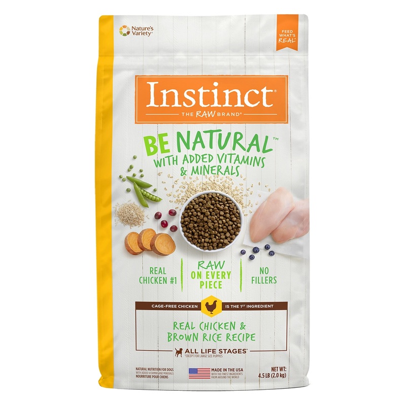 Instinct Be Natural Chicken & Brown Rice Dog Food