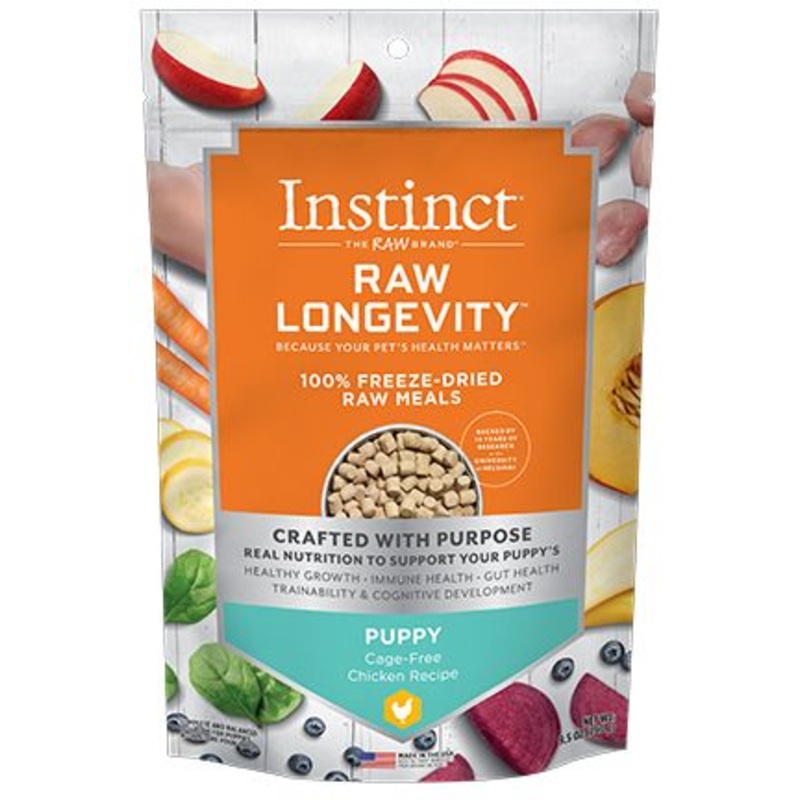 Instinct Longevity - Chicken Freeze Dried Raw Meals PUPPY Dog Food
