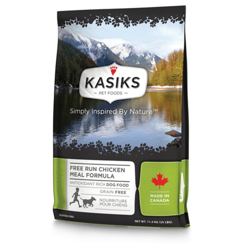 Kasiks Grain Free Chicken Dog Food (11.4kg/25lb)