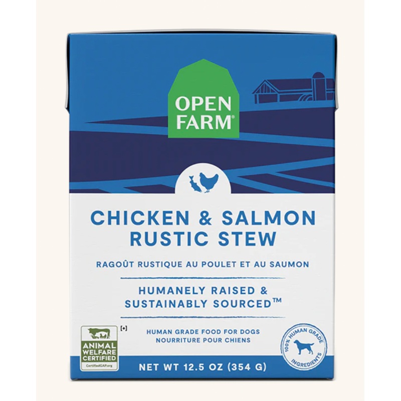Open Farm Rustic Stew - Chicken & Salmon GF Dog Food (12.5oz/354g)