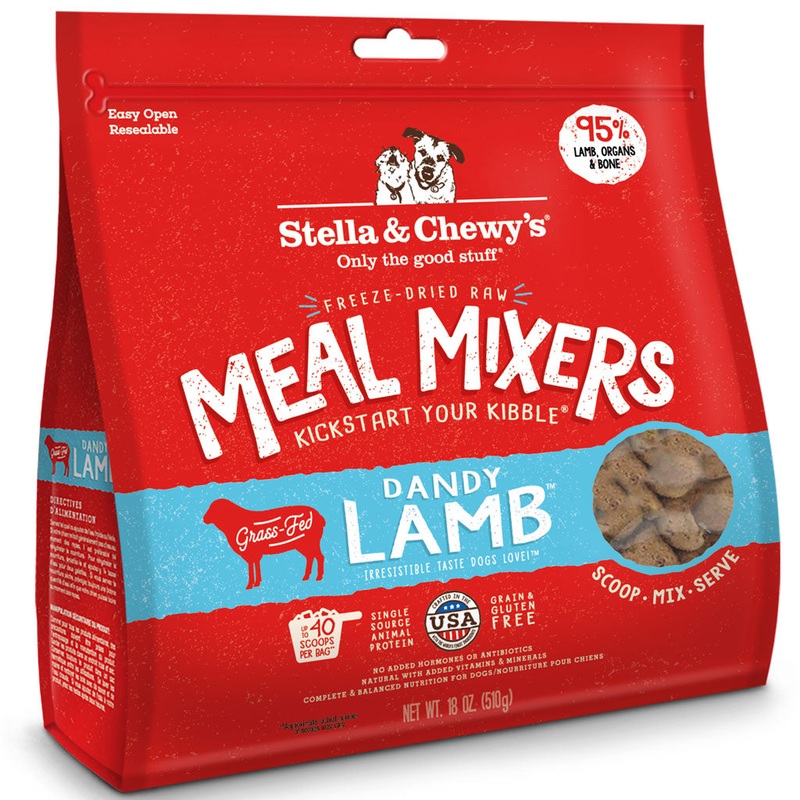 Stella & Chewy's Dog Freeze Dried Dandy Lamb Meal Mixers