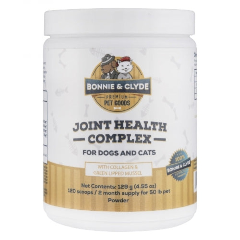 Bonnie & Clyde Joint Health Complex for Dogs & Cats (4.55oz/129g)