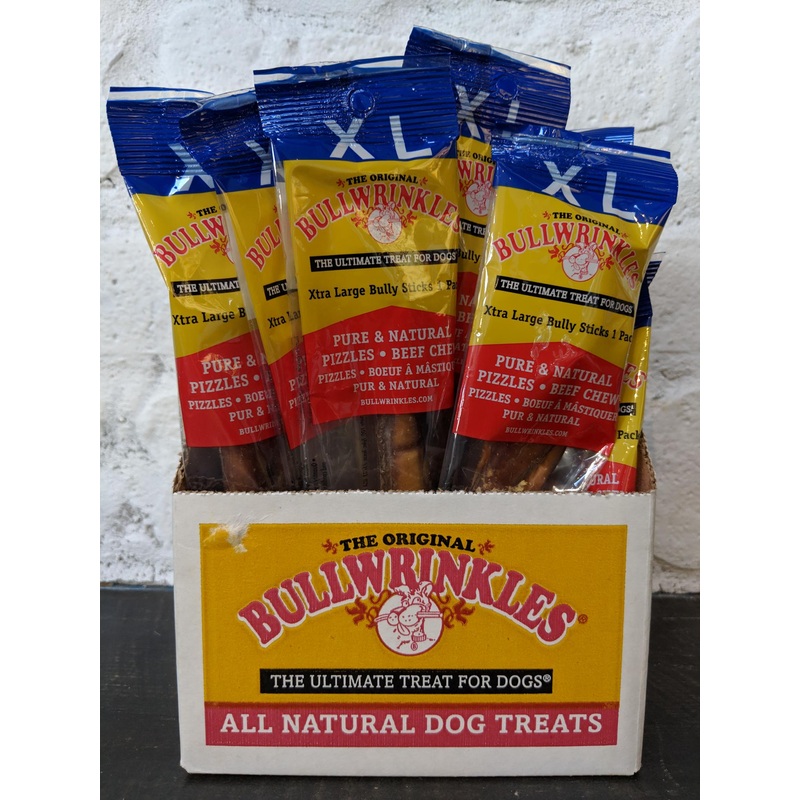 Bullwrinkles Bully Stick XL Dog Treat