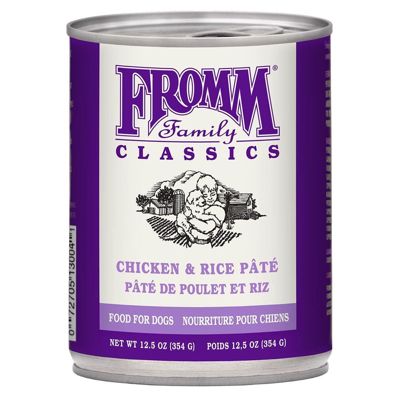 Fromm Family Classics Chicken & Rice Pt Canned Dog Food (12.5oz/354g)