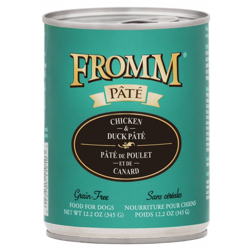 Fromm Gold Chicken & Duck Pt GF Canned Dog Food (12.2oz/345g)