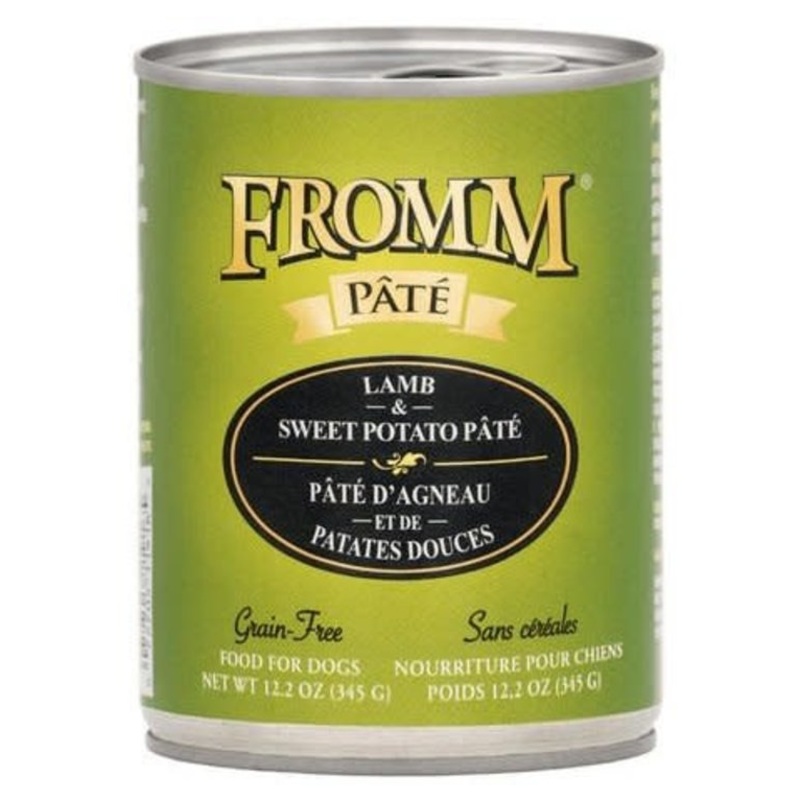 Fromm Gold Lamb & Sweet Potato Pt GF Canned Dog Food (12.2oz/345g)