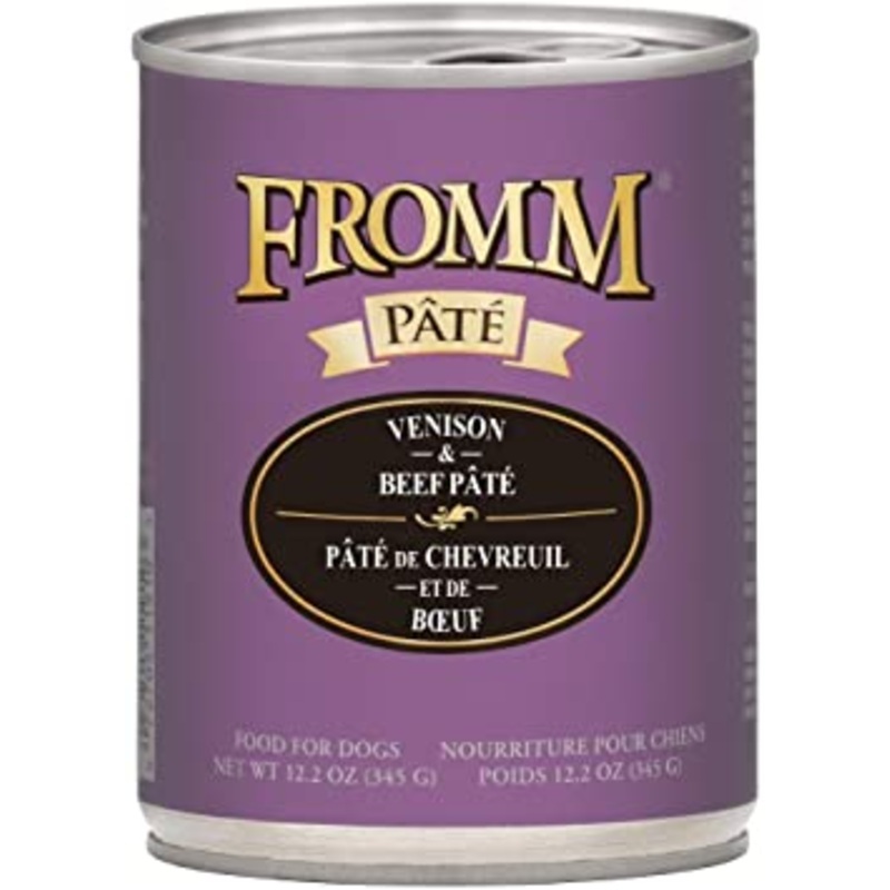 Fromm Gold Venison & Beef Pt GF Canned Dog Food (12.2oz/345g)