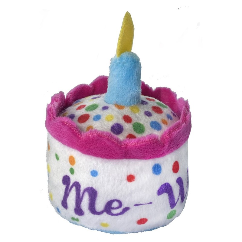 Huxley & Kent Kittybelles MeWow Cake with Catnip Plush Cat Toy (3")