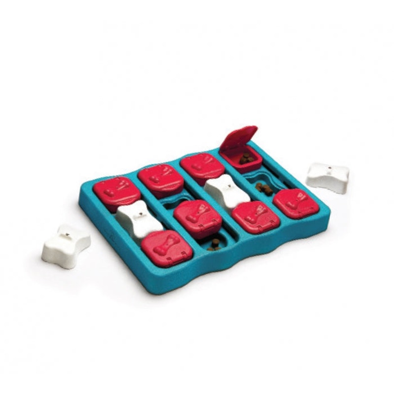 Outward Hound Nina Ottosson - Dog Brick Treat Puzzle Dog Toy
