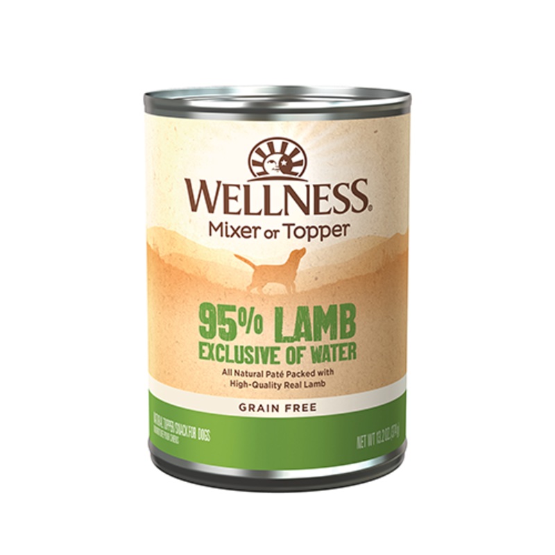 Wellness 95% Lamb GF Canned Dog Food (13.2oz/374g)