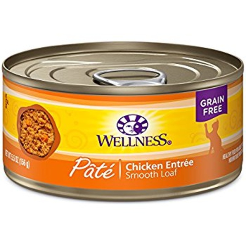 Wellness Chicken Entree Smooth Loaf Pt GF Canned Cat Food
