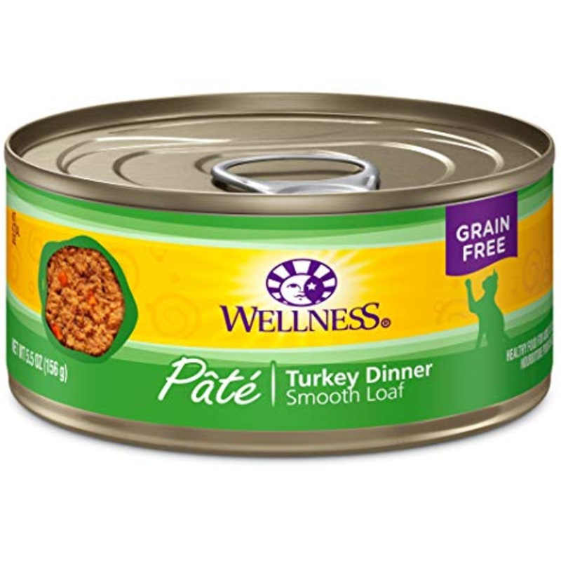 Wellness Turkey Pt GF Canned Cat Food