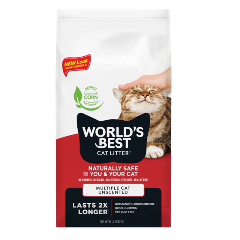 World's Best Clumping Multiple Cat Litter