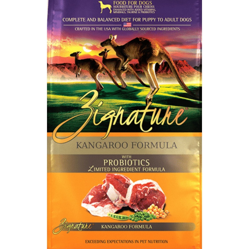 Zignature L.I.D. Kangaroo with Probiotics GF Dog Food