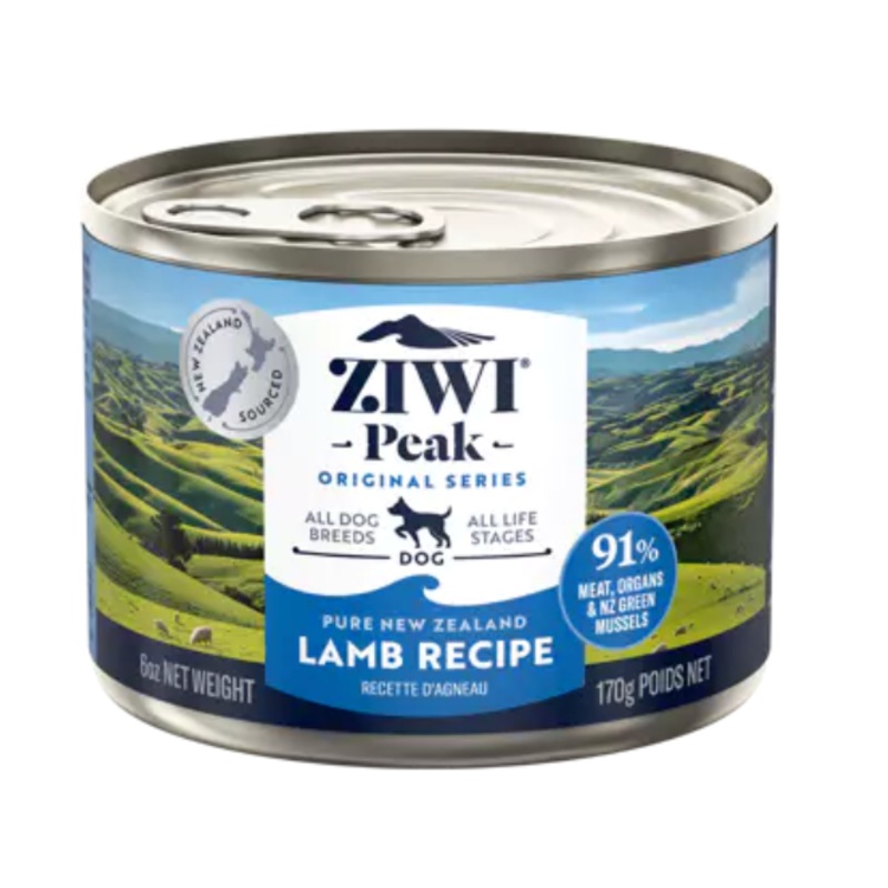 Ziwi Peak Lamb GF Canned Dog Food