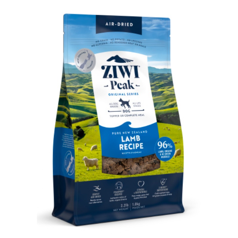 Ziwi Peak New Zealand Lamb Air-Dried GF Dog Food