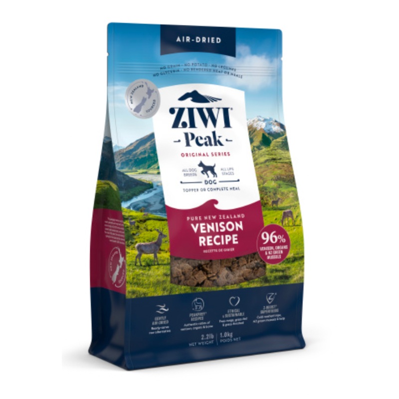 Ziwi Peak New Zealand Venison Air-Dried GF Dog Food