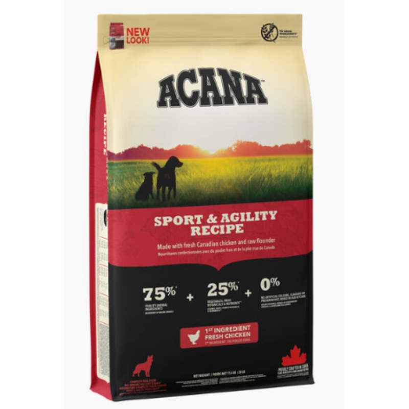 Acana Sport and Agility Dog Food (11.4kg/25lb)