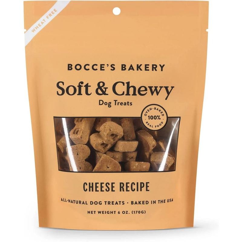 Bocce's Bakery Soft & Chewy Cheese Dog Treats (6oz/170g)
