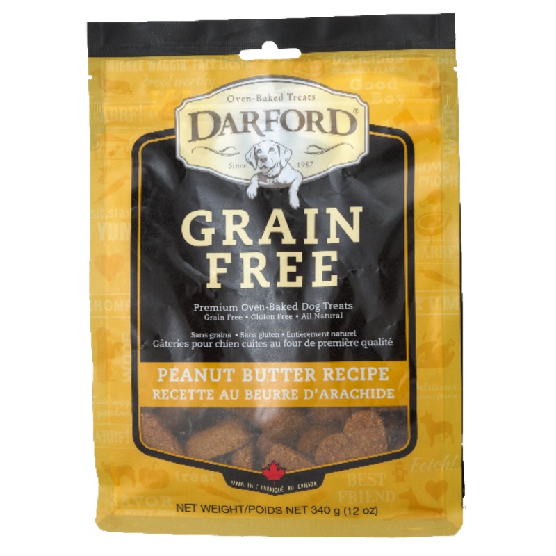 Darford GF Peanut Butter Treat Pouch (12oz/340g)