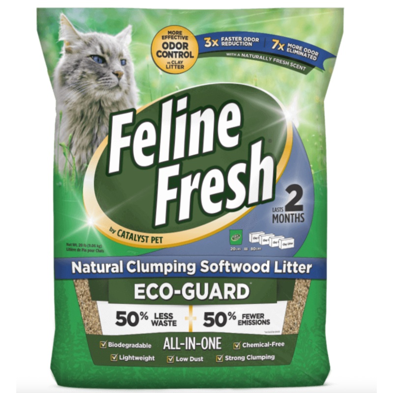 Feline Fresh Natural Pine Clumping Cat Litter