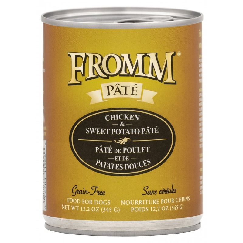 Fromm Gold Chicken & Sweet Potato Pt GF Canned Dog Food (12.2oz/345g)