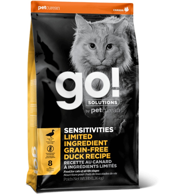 Go! Sensitivities L.I.D. Duck GF Cat Food