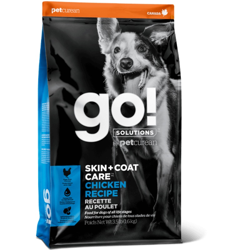 Go! Solutions Skin & Coat Chicken Grain Inclusive Dog Food