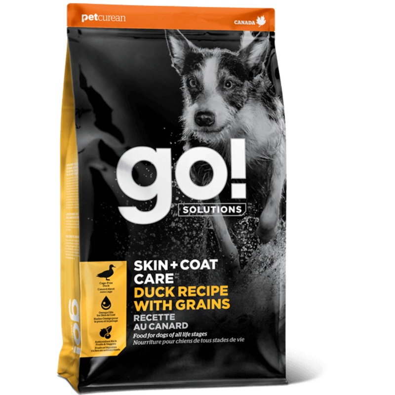 Go! Solutions Skin & Coat Duck with Grains Dog Food