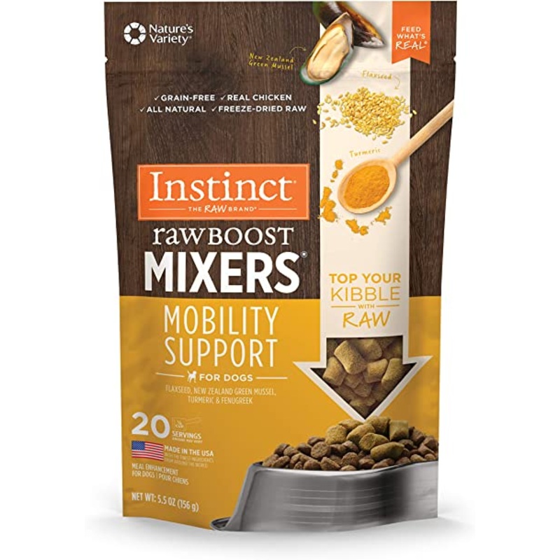 Instinct Dog RawBoost Mixers MOBILITY SUPPORT (5.5oz/156g)
