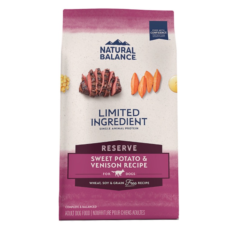 Natural Balance L.I.D. Sweet Potato & Venison GF Dog Food