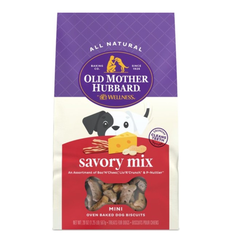Old Mother Hubbard Savory Mix Dog Treats - Mini (20oz/567g)