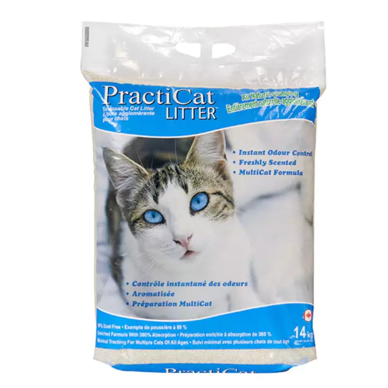 Practicat Clumping Cat Litter (14kg)