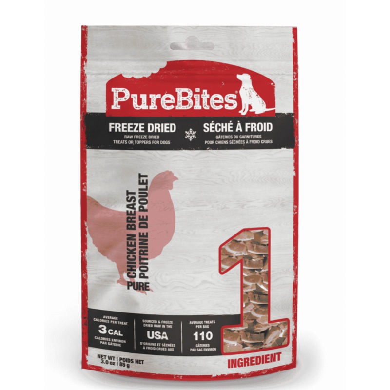 Purebites Freeze Dried Chicken Breast Dog Treat