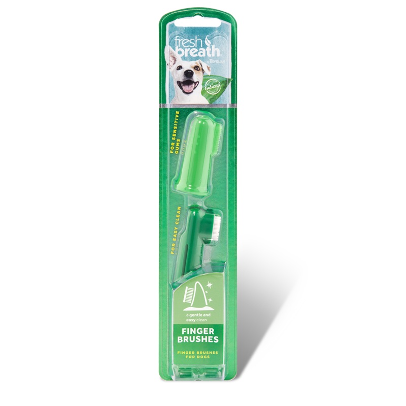 TropiClean Fresh Breath Finger Brushes (2pc)
