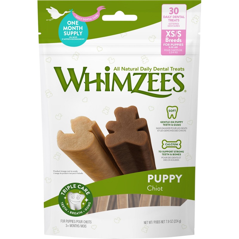 Whimzees Puppy Dental Dog Treats