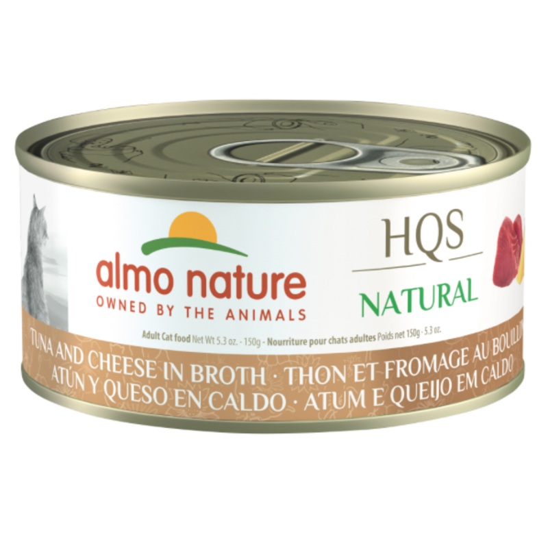 Almo Nature Tuna & Cheese in Broth Canned Cat Food (70g/2.47oz)