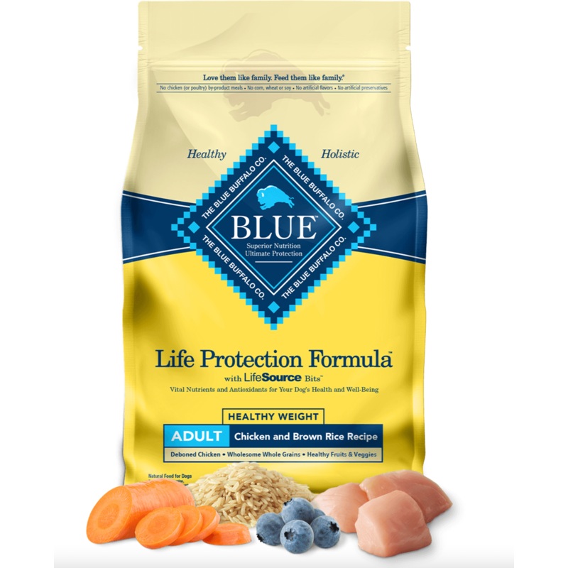 Blue Buffalo Life Protection Healthy Weight Chicken & Brown Rice Adult Dog Food (11.8kg/26lb)
