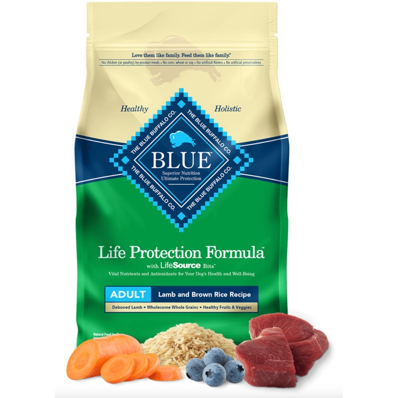 Blue Buffalo Life Protection Lamb & Brown Rice Adult Dog Food (11.8kg/26lb)