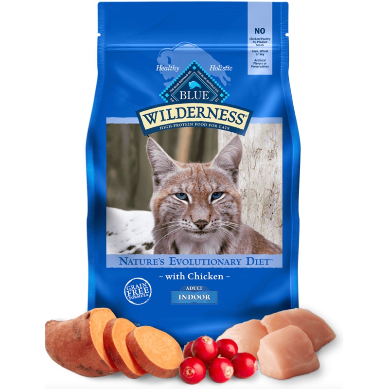 Blue Buffalo Wilderness Chicken Indoor Adult Cat Food