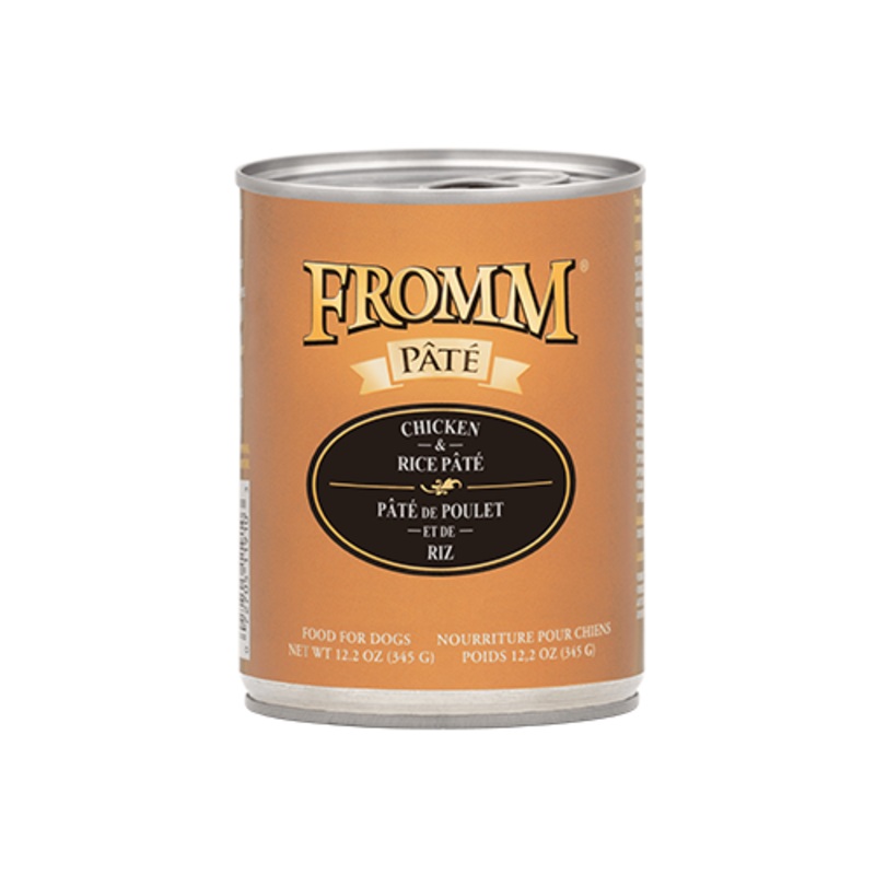 Fromm Chicken & Rice Pt Canned Dog Food (12.2oz/345g)
