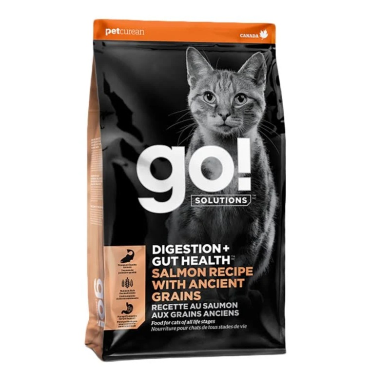 Go! Solutions Digestion Gut Health Salmon Recipe with Ancient Grains Cat Food