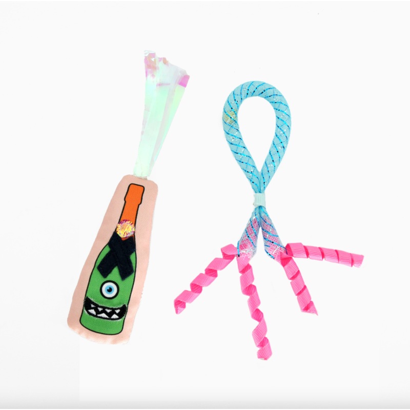 HugSmart Kitten Party - Wine Bottle Toy (2pk)